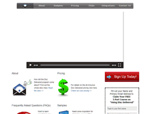 Tablet Screenshot of discdelivered.com